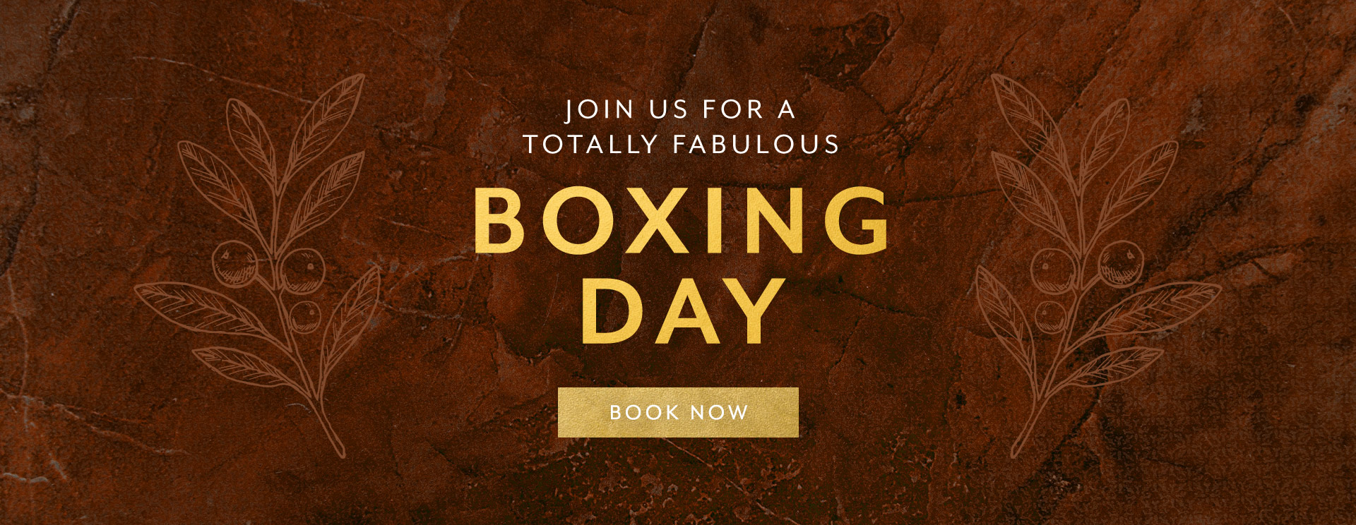 Boxing Day menu at The St George & Dragon