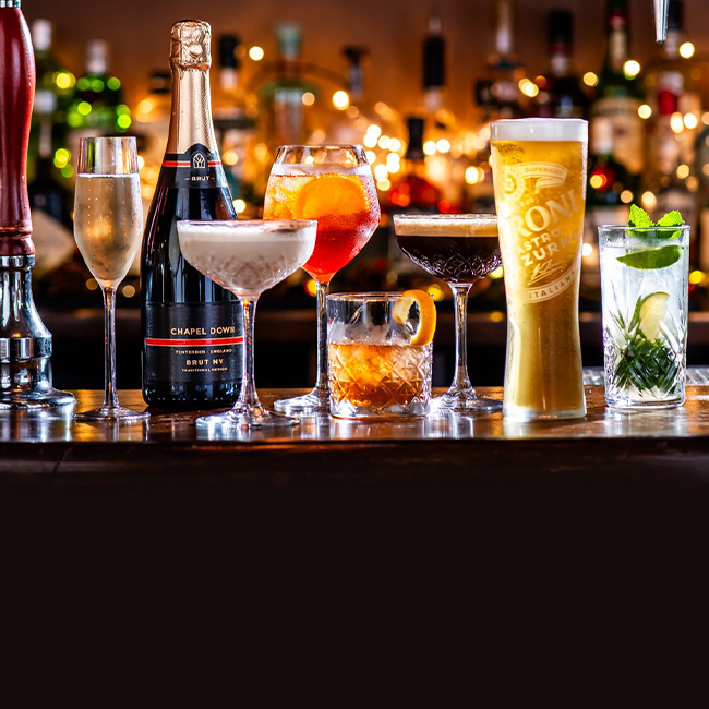 Wine & Drinks menu at The St George & Dragon