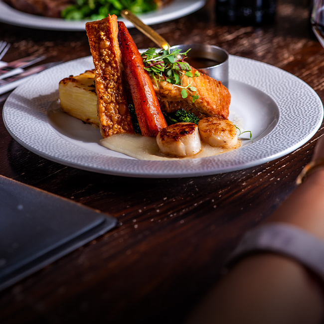 Explore our great offers on Pub food at The St George & Dragon