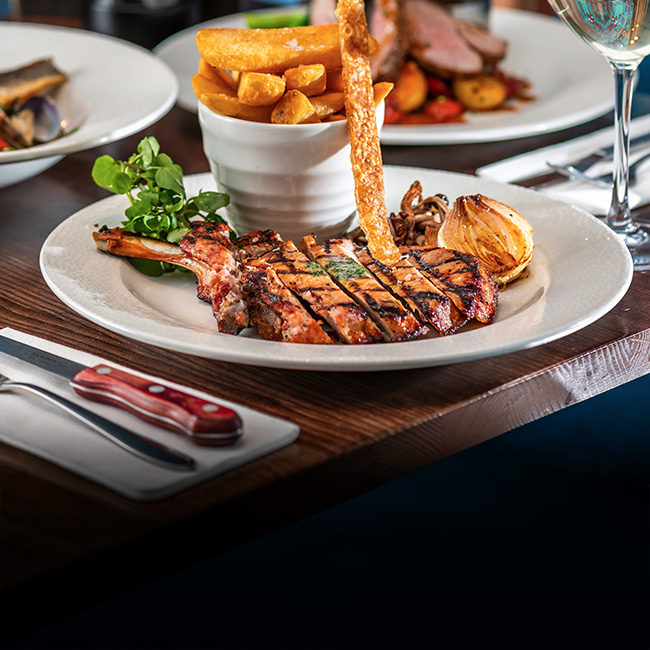 A La Carte menu at The St George & Dragon