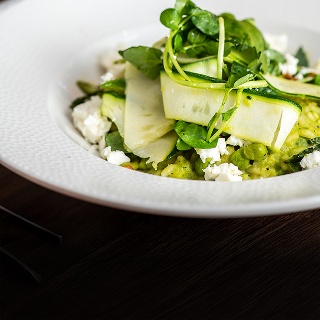 Vegan menu at The St George & Dragon