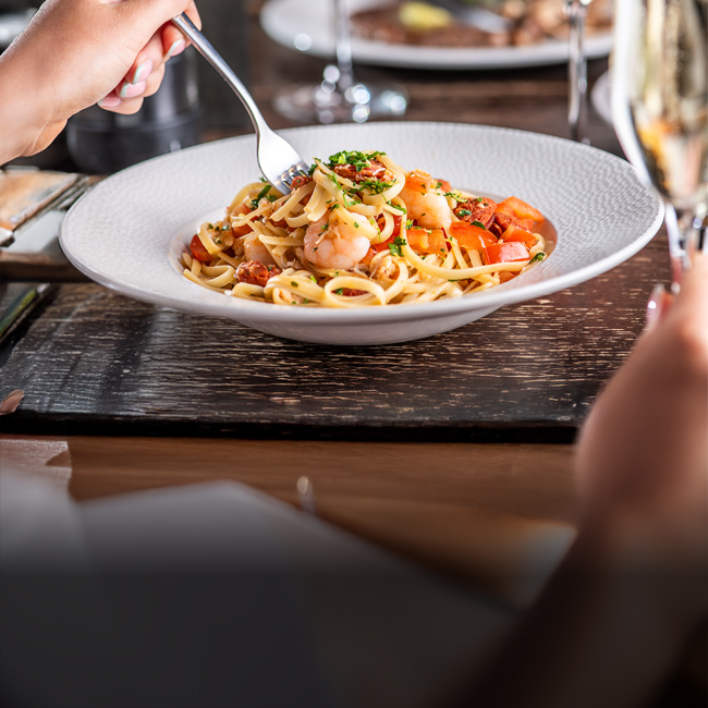 Dessert menu at The St George & Dragon